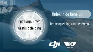 Noordzee Drones DJI actie - gratis opleiding ADVANCED