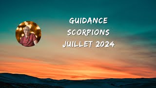 ♏ Signe des scorpions,  juillet  2024 pour votre guidance en voyance.♏