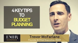 4 Key Tips to Budget Planning | Boardroom by EMIR.