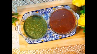 Imli Ki Khatti Meethi Chutney Aur Hari Chutney Banane Ki Recipe |  by Cook with Asifa