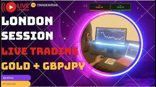 Gold + GBPJPY London Session - Live Forex Trading - 3rd October 2024 - 1 Trade x 2 Entries