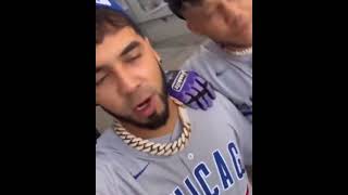 anuel AA❌el alfa❌jhaycortez  jugando pelota junto