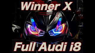 Winner X cấu hình trang trí full i8 quá rực rỡ !!!