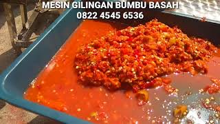 Mesin gilingan bumbu basah | giling bumbu basah | giling bumbu stainless