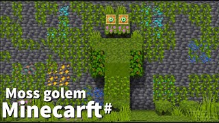 Moss Man in Minecarft 1.20.1 [Easy too Make]