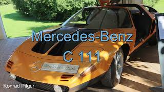 Mercedes-Benz C 111 1970 Interior Walkaround Concours d'Elegance Classic Car Gala Schwetzingen