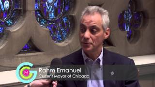 GLOBALGIRL MEDIA CHICAGO WITH MAYOR RAHM EMANUEL