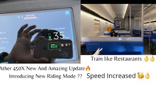 Ather450X New Update(AtherStack Cyclone)New Riding mode launched👌👍 Mumbai local concept restaurant