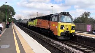 Freight workings at Tamworth + 34046 ‘Braunton’ & Class 50. 15/09/23