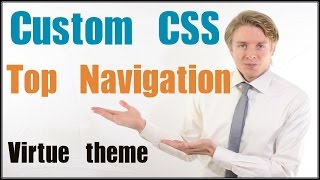 Custom CSS to make Virtue theme Top Navigation Fixed - Tutorial