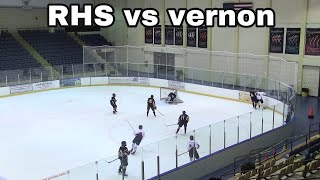 RHS vs vernon high school game