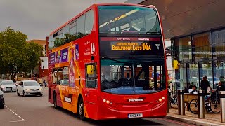 Ride on First Leicester ADL Enviro 400 33696 (SN12 AHA) Route 14A