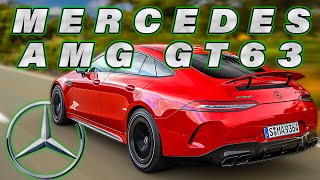 2023 Mercedes AMG GT 63 S E PERFORMANCE - Сцены вождения по треку!!