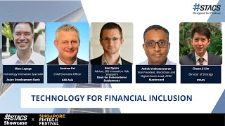 Technology for Financial Inclusion – STACS Showcase x Singapore FinTech Festival 2020