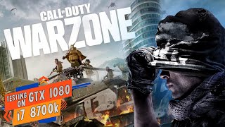 Call of Duty: Warzone Battle Royale Gameplay on GTX 1080 + i7-8700K with Benchmarks