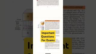 Chapter 15 electromagnetic induction #physicsclass12importantquestions2023 #class12physics #physics