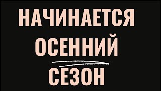 Осенний сезон - 2021 начинается! Так сделаем его мы золотым!