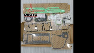 FACTORY WHOLESALE 2937627 FULL GASKET SET FOR DACHAI DEUTZ BF6M1013 BF6M1013C ENGINE SPAER PARTS