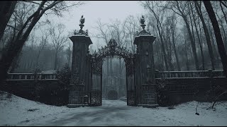 Gothic Winter Reflections | Dark Academia Melodies for Quiet Moments in Snow | Melancholic Piano