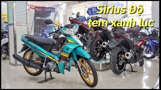 YAMAHA SIRIUS bản Độ Tem Màu Xanh Lục Bảo 2021| Hỗ trợ góp 0 % | NHThang