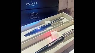 Шариковая Ручка Parker Jotter Essential 1953184 с гравировкой. Гравировка на ручках Parker 1953184