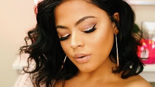 LAID BACK GRWM NYE Pink Glitter Soft Glam 🥂💕✨