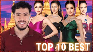 Miss universe Thailand 2024 TOP 10 BEST IN MUT GALA