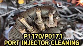 TOYOTA 86 ZN6 2.0L FA20D PORT INJECTOR REMOVAL AND CLEANING