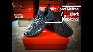 Nike React Metcon | Black | Unboxing