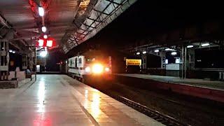 Lethal Whistle Tone Shrill Honking 37398 BRC WAP7 Rattles at 130 KMPH with Gangaur SF Express