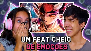 (ABSURDO!) REACT - Ódio | Hantengu (Kimetsu no Yaiba) | Enygma feat. Teaga, Daarui e Kaito