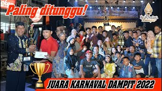 LIVE "PENGUMUMAN JUARA KARNAVAL DAMPIT 2022