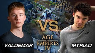 🔴LIVE - Age of Empires IV $150 USD Showmatch: Valdemar VS Myriad Bo7