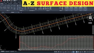 Create Surface Alignment in Autocad || Start to Finish || Latest Tips for Beginners in 2024