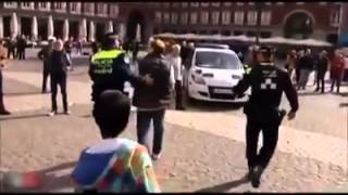 Liverpool fan arrested for playing football   Madrid 4 11 2014