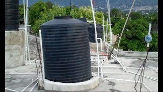 Roof top in Port-au-Prince