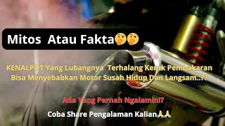 Knalpot Mandet Bisa Jadi Penyebab Motor Susah Hidup Dan Langsam