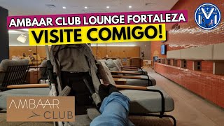 SALA VIP DE FORTALEZA (AMBAAR CLUB LOUNGE): A SALA DOMÉSTICA VAZIA DO AEROPORTO PINTO MARTINS