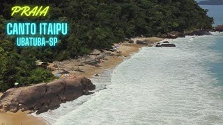 Praia Canto ITAIPU - Ubatuba/SP I #dronesampa