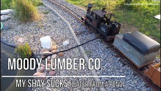 My Shay sucks (water from a pond) - Installing a water lifter