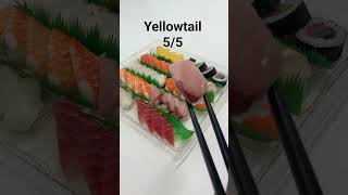 Costco Japan Sushi Taste Test Ranking #shorts