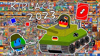 Germany's all-out pixel war on r/place 2023 | HowToGerman