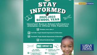 USVI Students Head Back to School