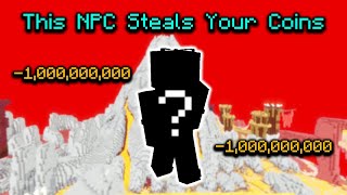 This NPC Steals Your COINS (Nether Update) (Hypixel Skyblock)