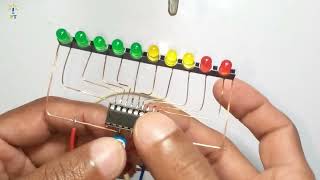 How to make audio level | VU meter using LM3914 ic