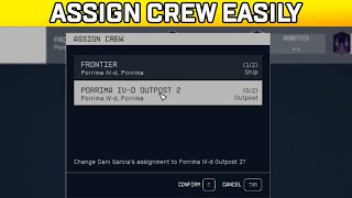 Starfield Assign Crew To Outpost Guide