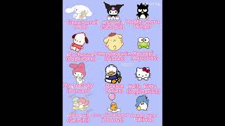 Your zodiac sign your Sanrio character