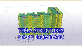 Tekla Structures II Setting Grid and Create View