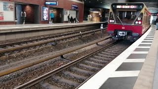 S Bahn Berlin Mitfahrt BR 480 Ringbahn mit lautem Sound