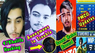 Star Anonymous Big Problems | ScoutOp Getting Hate | 47Khalifa Message | Anonymous appeal | JamRafiq